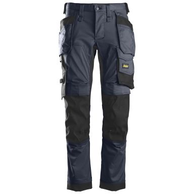 Snickers Workwear 6241 AllroundWork Työhousut laivastonsininen, stretch
