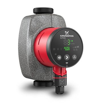 Grundfos ALPHA2 25-60 N 180 Tappvarmvattenpump exklusive kopplingar