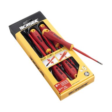 Ironside 100641 Skrutrekkersett 1000 V, 5 deler