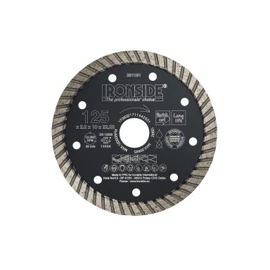Ironside 201181 Diamantskæreskive 125x22,23x2,2 mm