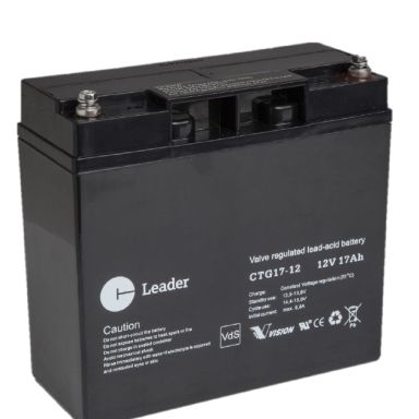 Leader CTG17-12 Bly-syre batteri Leder 12V