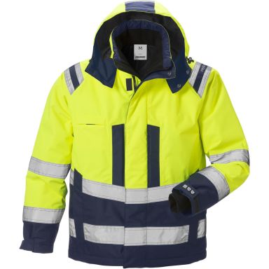 Fristads 4035 GTT Talvitakki huomiokeltainen/laivastonsininen