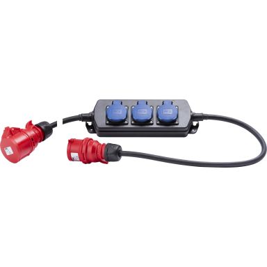 Gelia 4019044021 Grenuttag 400V, 3x230V + 1x400V