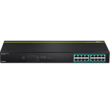 TRENDnet TPE-TG160G Omskifter Uden blæser, metal