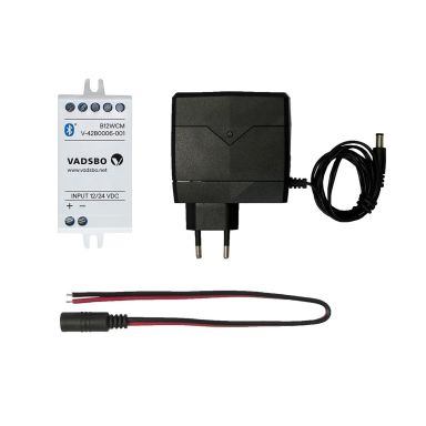 Vadsbo V-42B3006-001 Batteribackup med snabbkontakt och batteri