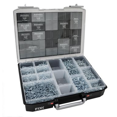 FIXX 509784 Sortimentkoffert 2800-pakning, el