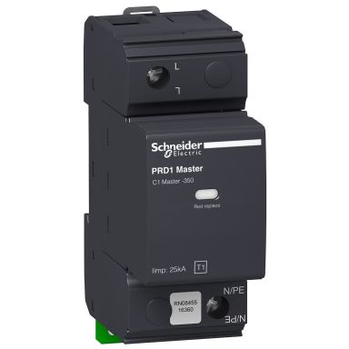 Schneider Electric 16360 Överspänningsskydd mot åska, PDR1 Master