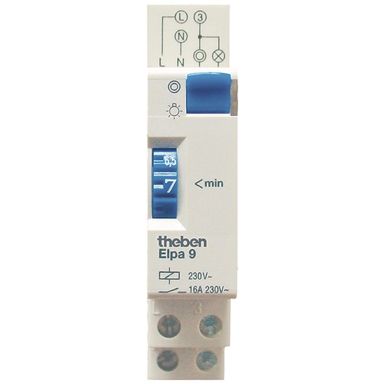 Theben 0090001 Trappeautomat 16 A, maks. belastning 2300 VA