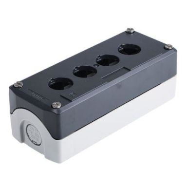 Schneider Electric XALD04 Trykknappboks tom, plast