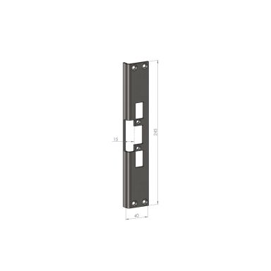 SAFETRON SA-30/15 Asennustolppa vasen/oikea, kulma