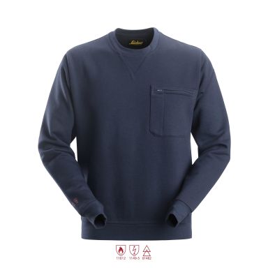 Snickers Workwear 2861 ProtecWork Collegepaita laivastonsininen