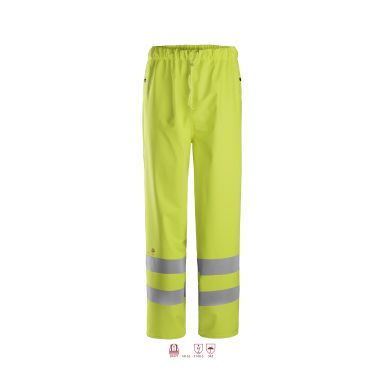 Snickers Workwear 8267 ProtecWork Sadehousut huomiotakki, keltainen