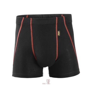 Snickers Workwear 9464 ProtecWork Boxershorts sort, flammehæmmende