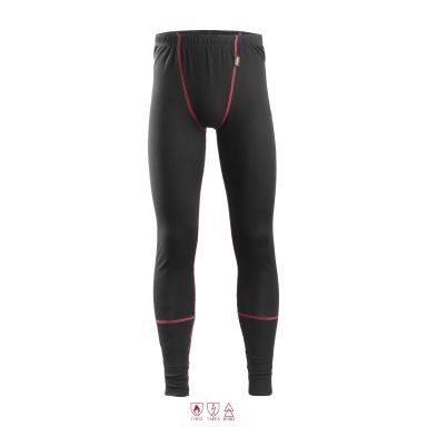 Snickers Workwear 9468 ProtecWork Pitkät alushousut musta, palosuojattu