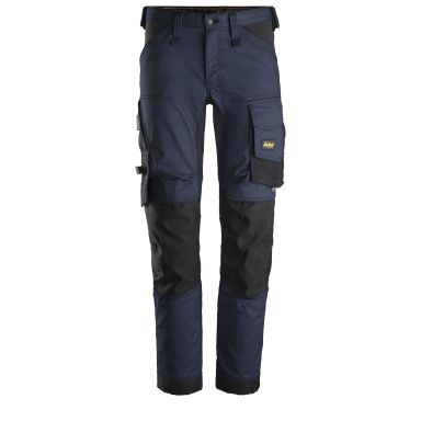 Snickers Workwear 6341 AllroundWork Arbetsbyxa marinblå/svart