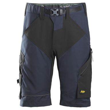 Snickers Workwear 6914 FlexiWork Arbeidsshorts marineblå/svart