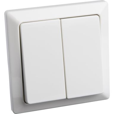 Gelia 4000038432 Strömbrytare infälld, kron