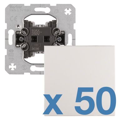 Hager 6801303609 Strömbrytare 50-pack