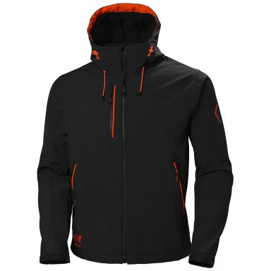 Helly Hansen Workwear Chelsea Evolution 74140_990 Softshelltakki musta/punainen