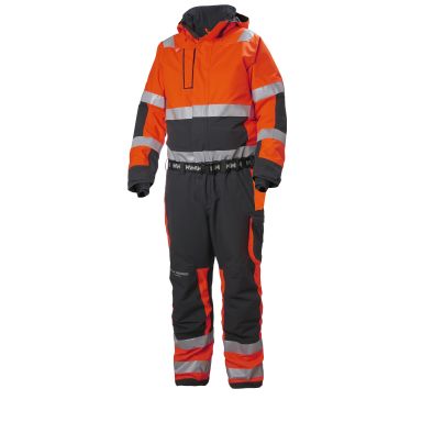 Helly Hansen Workwear Alna 71694_269 Vinterkjeledress varsel, oransje/svart