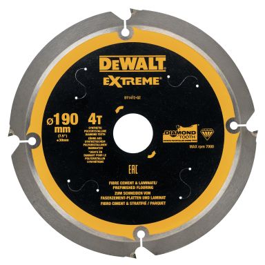Dewalt DT1472-QZ Diamantkapskiva 190 x 30 mm, 4T