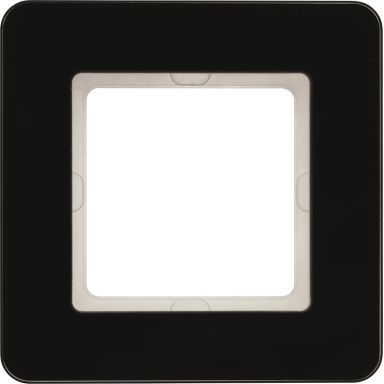 Hager 10116076 Dekkramme 1 rom, Q.7, glass