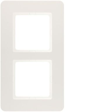 Hager 10126189 Peitekehys 2-paikkainen, Q.7, muovi