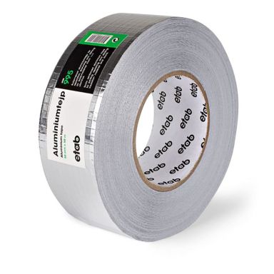 etab 995 Aluminiumfolietejp 50 m, trådförstärkt