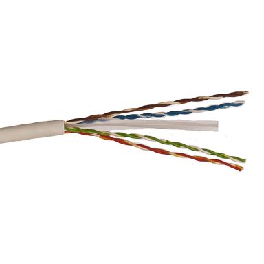 Nexans U/UTP KAT6 4P LSZH Datakabel 8 ledare + 4 kablar, flamskyddad
