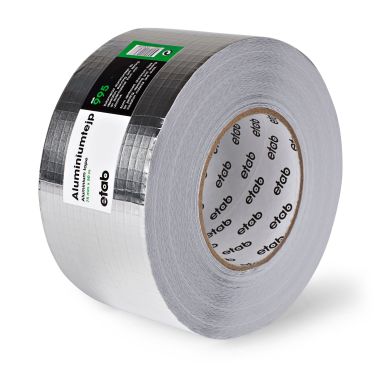 etab 995 Aluminiumfolietejp 50 m, trådförstärkt