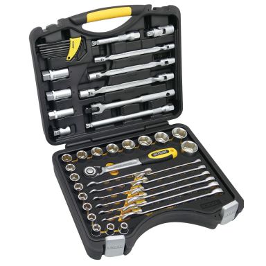 Ironside 102328 Topnøglesæt 1/2", 49 dele