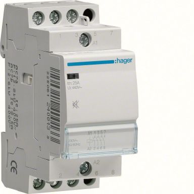 Hager ESC425S Kontaktor 25A, 230VAC