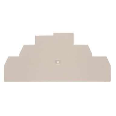 Weidmüller AP ZDTR2.5 Päätylevy beige, 1,5 mm paksu