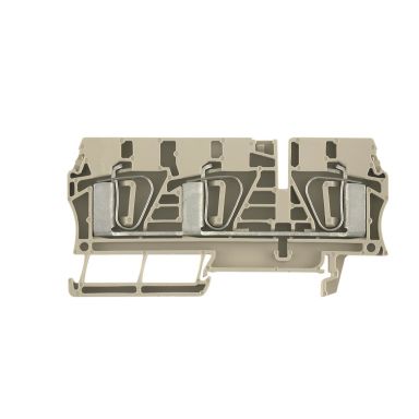 Weidmüller ZDU 6/3AN Gjennomgangsradsplint beige, 0,5–6 mm², 41 A