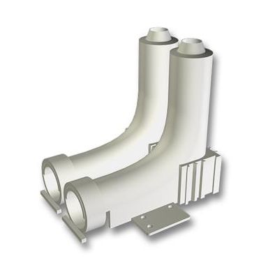 LK Systems 4814367 Radbockstöd 25 x 25 mm, c/c 40 mm