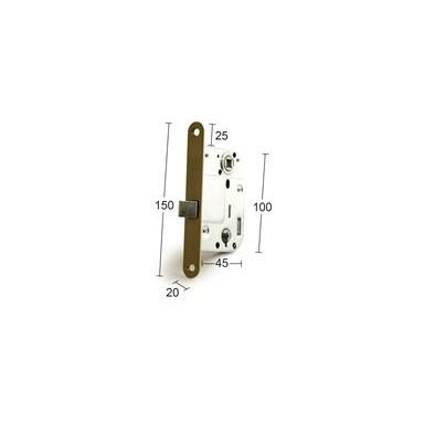 ASSA 2020 Lukon kotelo 75 mm lukitussyvyys
