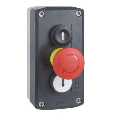 Schneider Electric XALD328 Painikekotelo painikkeet nuoli oikealle -&quotO&quot- nuoli vasemmalle