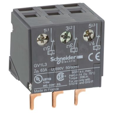 Schneider Electric GV1L3 Virranrajoitin 63 A, 100 kA
