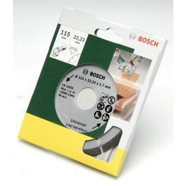 Bosch 2607019474 Diamantkapskiva 115 mm