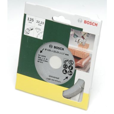 Bosch 2607019475 Diamantkapskiva 125 mm, universal
