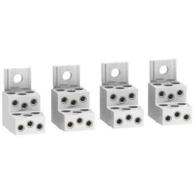 Schneider Electric ComPact LV429249 Haaroitusliitin 6x 1,5-35 mm², NSX 100-250:ntä varten, 4-pakkaus