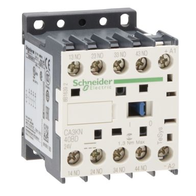 Schneider Electric CA3KN31BD Hjälprelä 3 slutande, 24 V DC