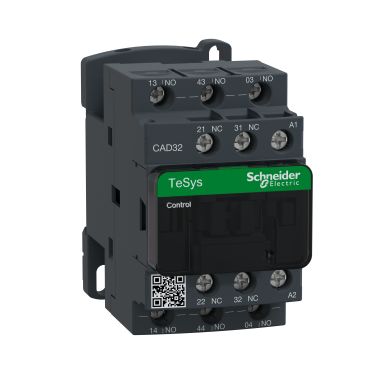 Schneider Electric CAD32P7 Hjälprelä 3SL+2BR 230V AC
