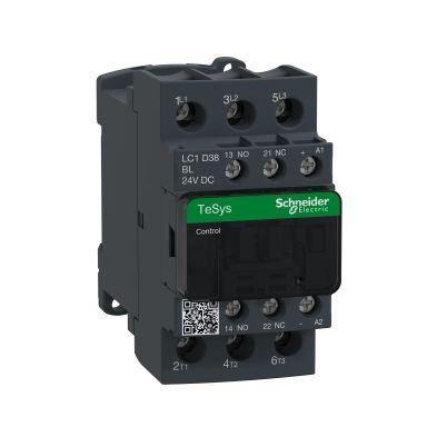 Schneider Electric LC1D38BL Kontaktor 1 Öp + 1 Sl, 24 VDC