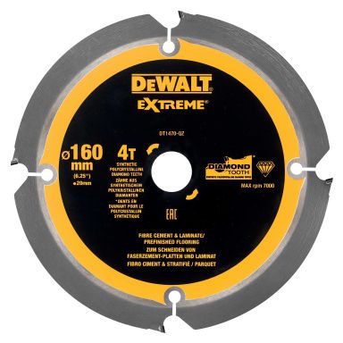 Dewalt DT1470-QZ Diamantklinge 160 x 20 mm, 4T