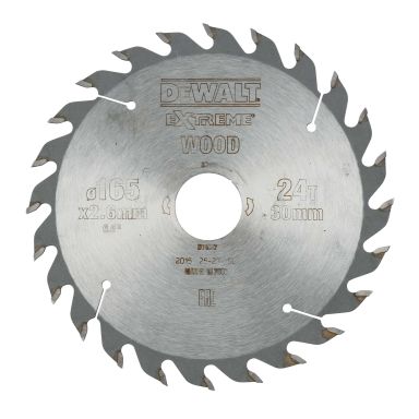 Dewalt DT4027-QZ Sågklinga 165 x 30 mm, 24T