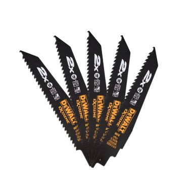 Dewalt DT2300L-QZ Tigersagblad 6 TPI, 5-pakning