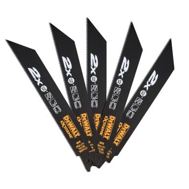 Dewalt DT2408L-QZ Tigersågblad 14/18 TPI, 5-pack