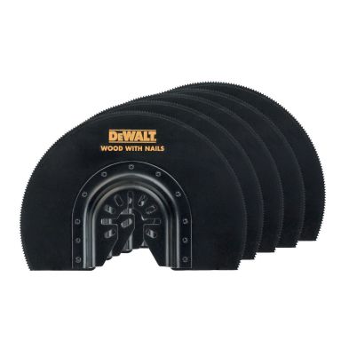 Dewalt DT20729-QZ Segmentsågblad till multiverktyg, 5-pack
