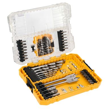 Dewalt DT70757-QZ Poranterä- ja teräsarja 55 osaa, HSS-G